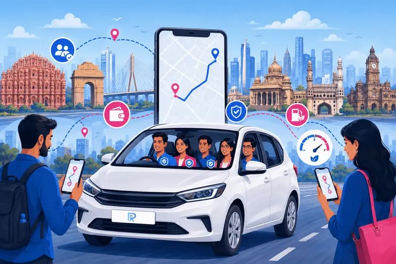Complete Guide For Cab Sharing App in India